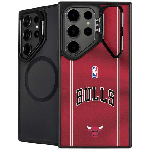 NBA Chicago Bulls Jersey Galaxy S25 Ultra Kickstand Case